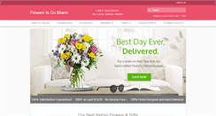 Desktop Screenshot of flowerstogomiami.com
